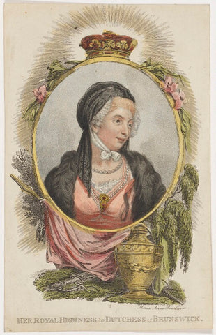 Princess Augusta Charlotte, Duchess of Brunswick-Wolfenbüttell NPG D8092