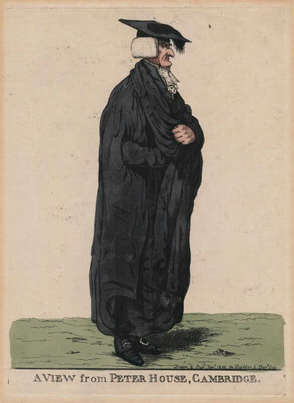 Francis barnes ('a view from peter house, cambridge') npg d47145