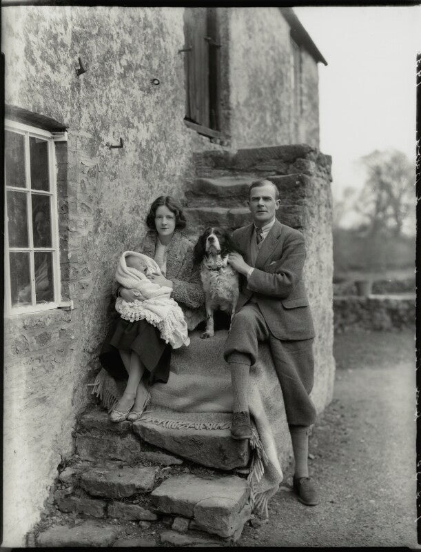 Hon. lena barbara joan onslow (née ogilvie grant); roger cranley seafield onslow; frank herbert onslow npg x151536