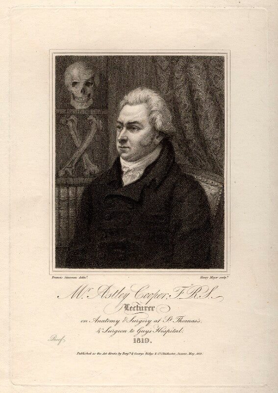 Sir astley paston cooper, 1st bt npg d2207