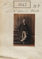 Lieutenant-Colonel Forde NPG Ax53043