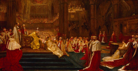 The Homage-Giving: Westminster Abbey, 9th August, 1902 NPG 6058