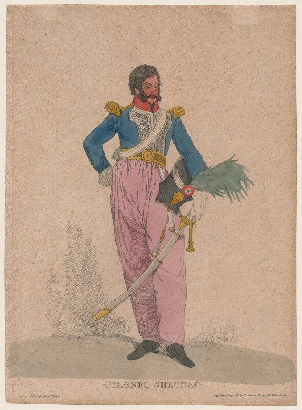 Probably chef de bataillon chaunac ('colonel sheaunac') npg d47060