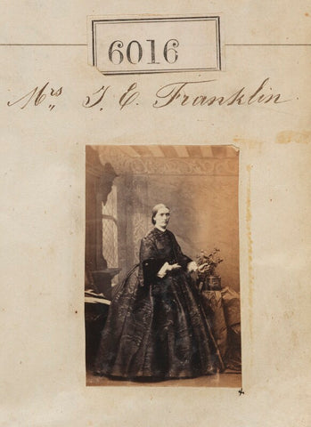 Mrs J.E. Franklyn NPG Ax55970