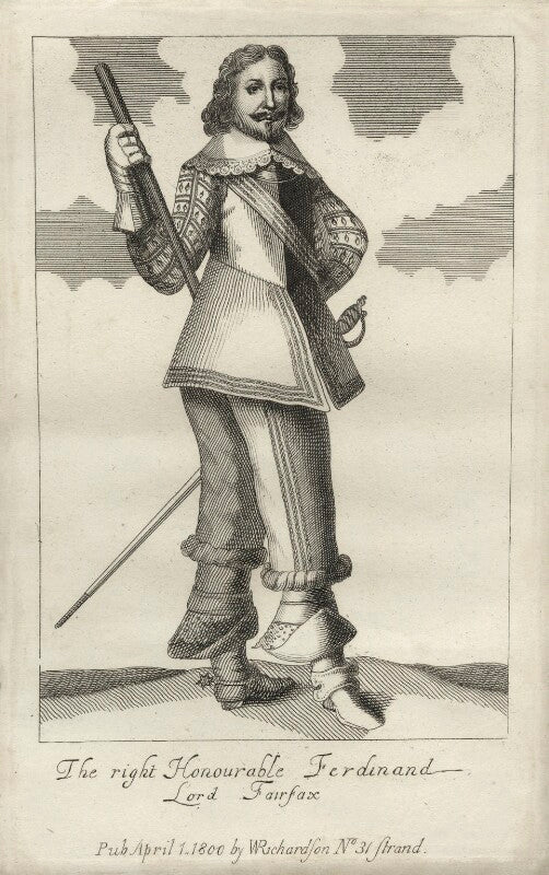 Ferdinando fairfax, 2nd lord fairfax of cameron npg d27131