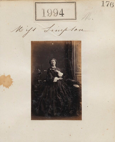 Miss Simpson NPG Ax51384