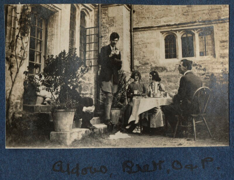 Aldous huxley; dorothy brett; lady ottoline morrell; philip edward morrell npg ax140631