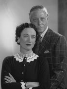 Wallis, Duchess of Windsor; Prince Edward, Duke of Windsor (King Edward VIII) NPG x32656