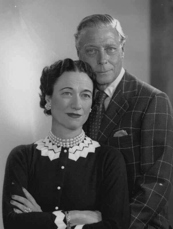 Wallis, duchess of windsor; prince edward, duke of windsor (king edward viii) npg x32656