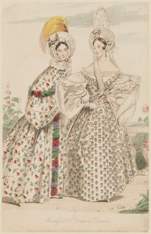 'Breakfast & Dinner Dresses', September 1835 NPG D47674