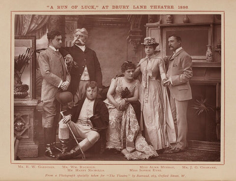 '"A Run of Luck," at Drury Lane Theatre, 1886' NPG Ax29798