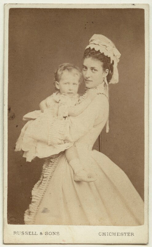 Maud, queen of norway; queen alexandra npg ax38290
