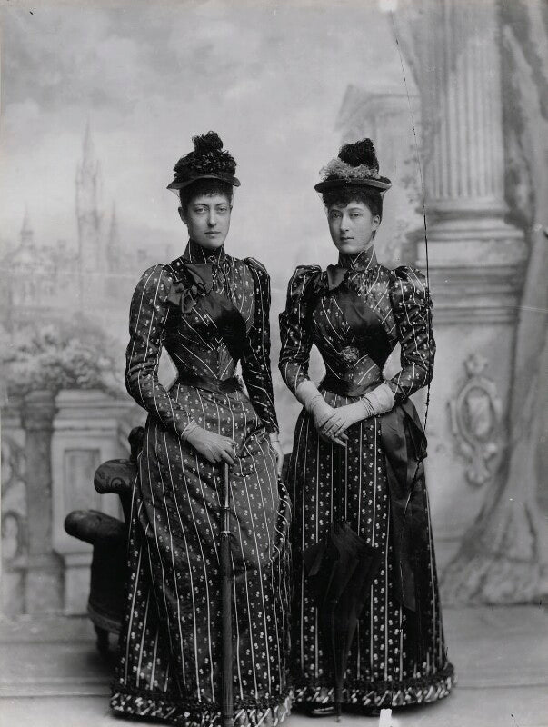 Princess victoria of wales; maud, queen of norway npg ax36413