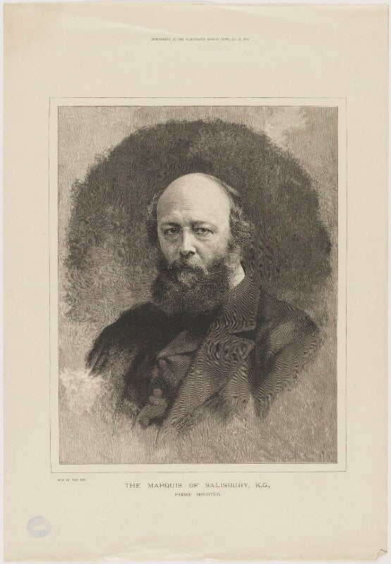 Robert gascoyne cecil, 3rd marquess of salisbury npg d40042