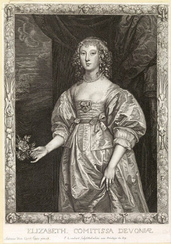 Elizabeth cavendish (née cecil), countess of devonshire npg d10885