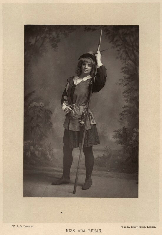 Ada rehan as rosalind in 'as you like it' npg x12802