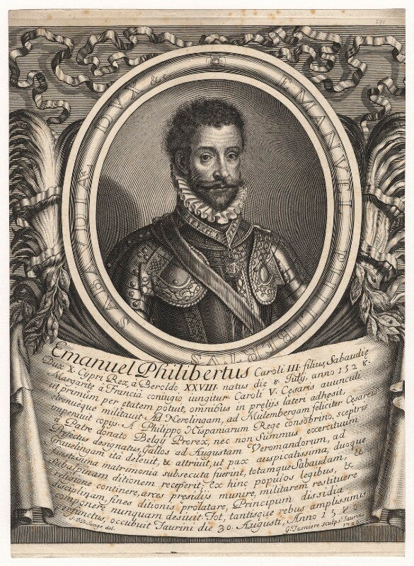 Emmanuel philibert, duke of savoy npg d21383