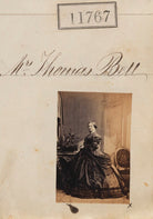 Mrs Thomas Bell NPG Ax61447