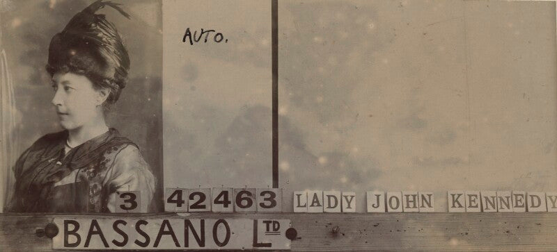 Adelaide mary (née learmonth), lady john kennedy npg ax136919