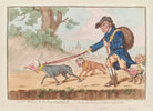 'John Bull and his dog Faithful' (William Pitt; Charles James Fox; Richard Brinsley Sheridan; Charles Grey, 2nd Earl Grey) NPG D12566