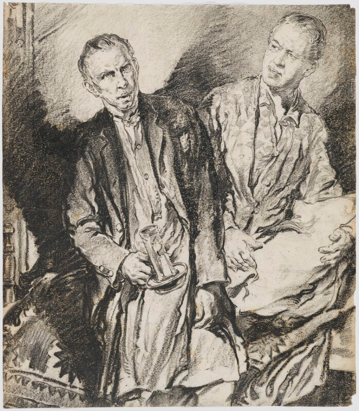 Ivor barnard and frank petley in 'bird in hand' npg d48184
