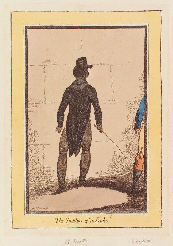 'the shadow of a duke' npg d12537