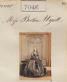 Miss Bertha Wyatt NPG Ax56962