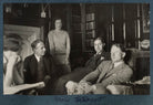 Julian and Philip Morrell with friends at Garsington NPG Ax142781