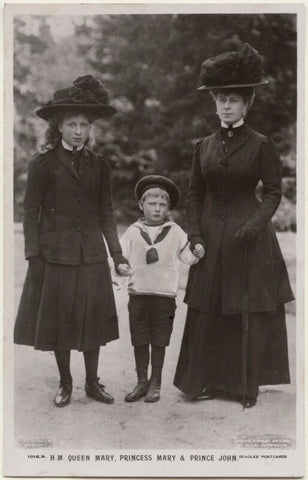 'H.M. Queen Mary, Princess Mary & Prince John' NPG x193186