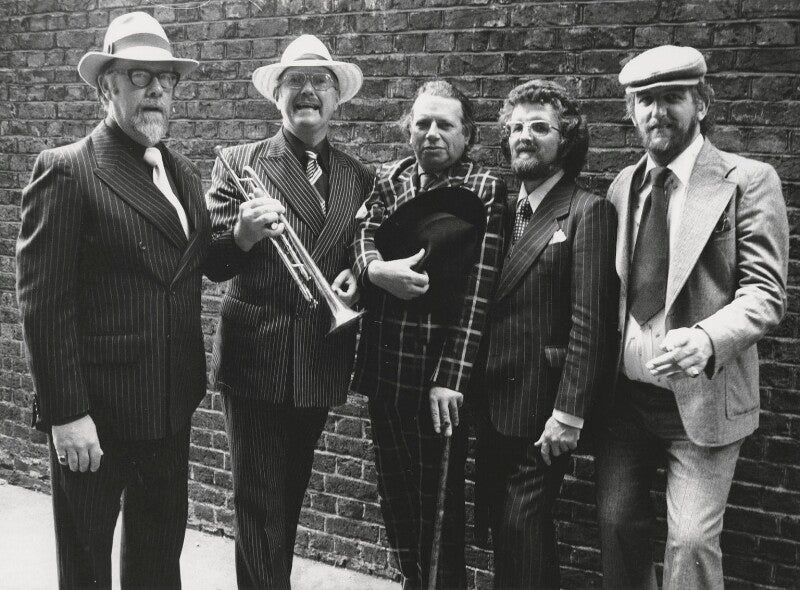 George melly, john chilton and three band members npg x210063