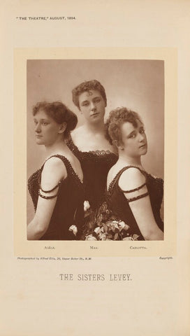 'The Sisters Levey' NPG Ax28860