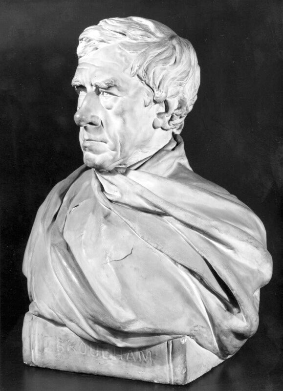 Henry Brougham, 1st Baron Brougham and Vaux Portrait Print National