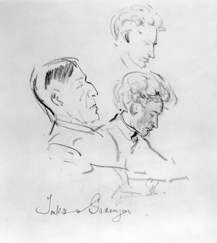 Henry tonks; percy grainger npg 3137a