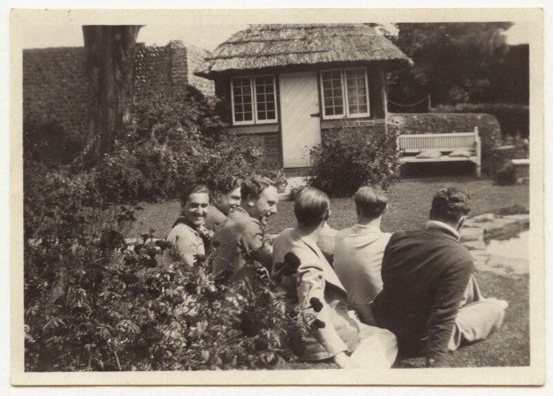 Arthur jeffress; budge fraser; guy osborn; eliot hodgkin; and friends npg x47335