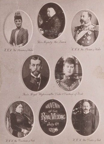 'Souvenir of the Royal Wedding, July 6th 1893' NPG P1700(1c)