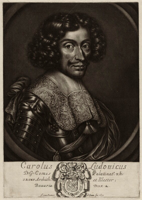 Charles lewis (louis), elector palatine npg d26458