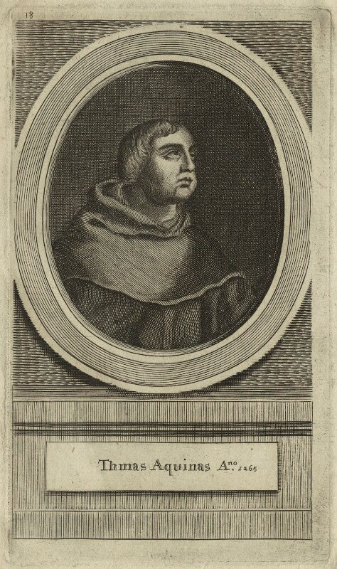 St thomas aquinas npg d23956