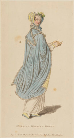 'Morning Walking Dress', July 1810 NPG D47546