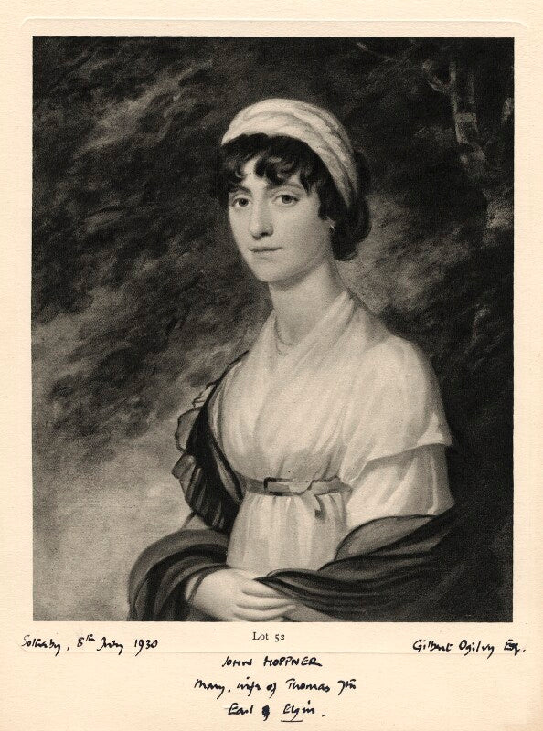 Mary (née nisbet), countess of elgin npg d671