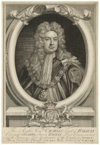 Charles Montagu, 1st Earl of Halifax NPG D35214