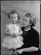 Julia Rose Knight (née Marlowe); Mary Ellenore (née Grundy), Lady Hastings NPG x156380