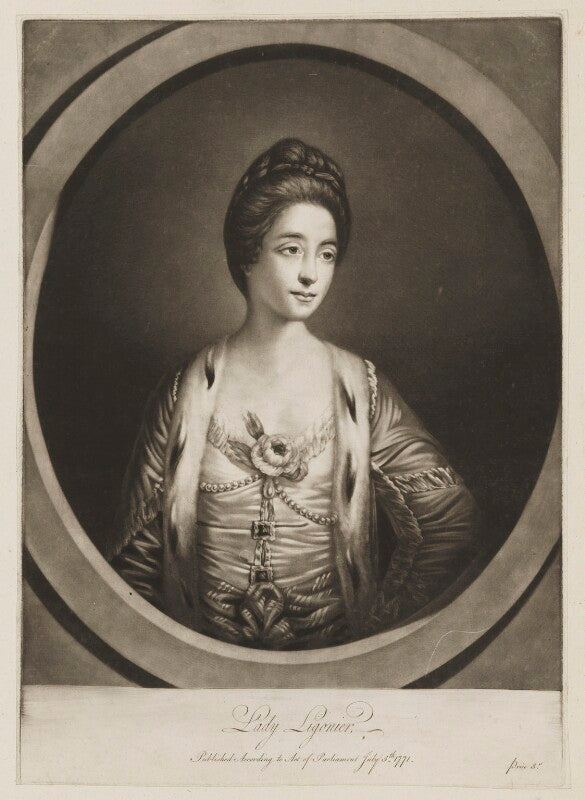 Penelope ligonier (née pitt), viscountess ligonier npg d37338