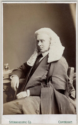Henry Bouverie William Brand, 1st Viscount Hampden NPG Ax17783