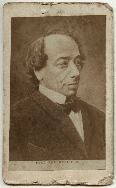 Benjamin disraeli, earl of beaconsfield npg ax18295