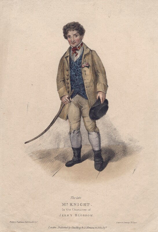 Edward knight as jerry blossom in pocock's 'hit or miss' npg d8453