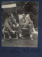 Leonard Alfred George Strong; T.S. Eliot NPG Ax141640