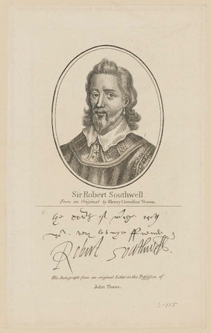 Sir Robert Southwell NPG D41987