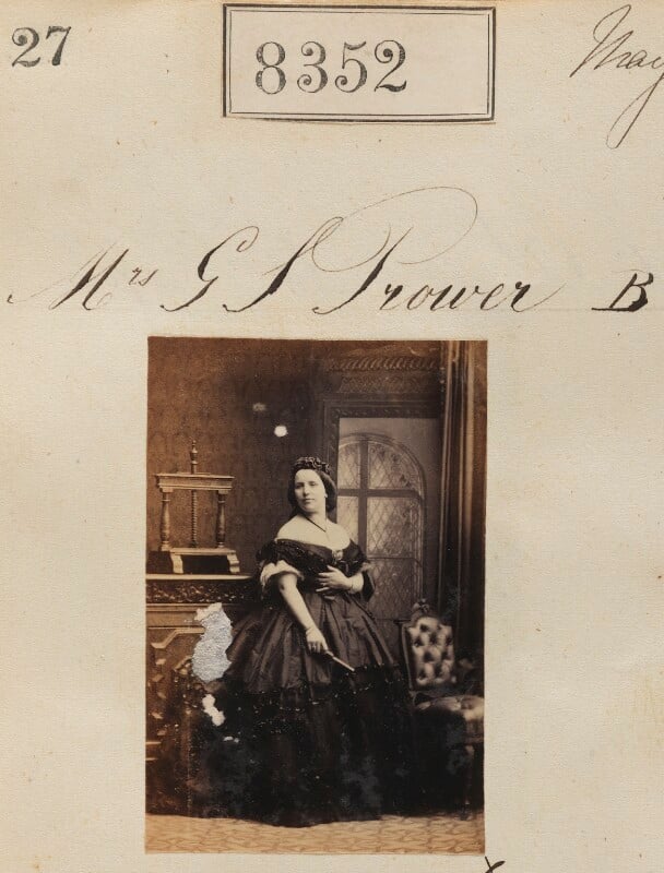 Beatrice trower (née oakley) ('mrs g.s. trower') npg ax58171