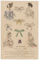 French hair-styles, head and neckwear, April 1838 NPG D47733