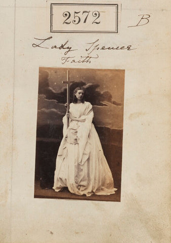 Charlotte Frances Frederica Spencer (née Seymour), Countess Spencer as 'Faith' NPG Ax51961